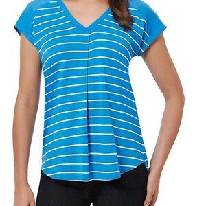 ADRIENNE VITTADINI V-Neck Short Sleeve Top